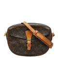 Louis Vuitton Monogram Jeune Fille PM Crossbody Shoulder Bag Brown Leather