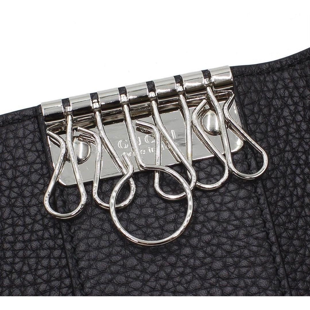 Gucci Double Leather Key Case Key Holder — view 5