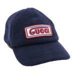 Gucci Tag Logo Felt Wool Baseball Cap M — view 2