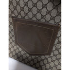 Gucci GG Supreme Sherry Line Leather Brown Tote Vintage — view 4