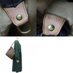 Louis Vuitton Shoulder Bag Looping GM Monogram Nubuck Brown — view 9