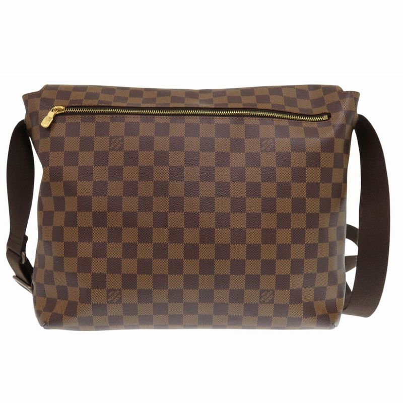 Louis Vuitton Damier Brooklyn MM Messenger Bag Shoulder 1092 — view 2