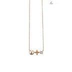 Louis Vuitton Necklace Petit Gold Rhinestone