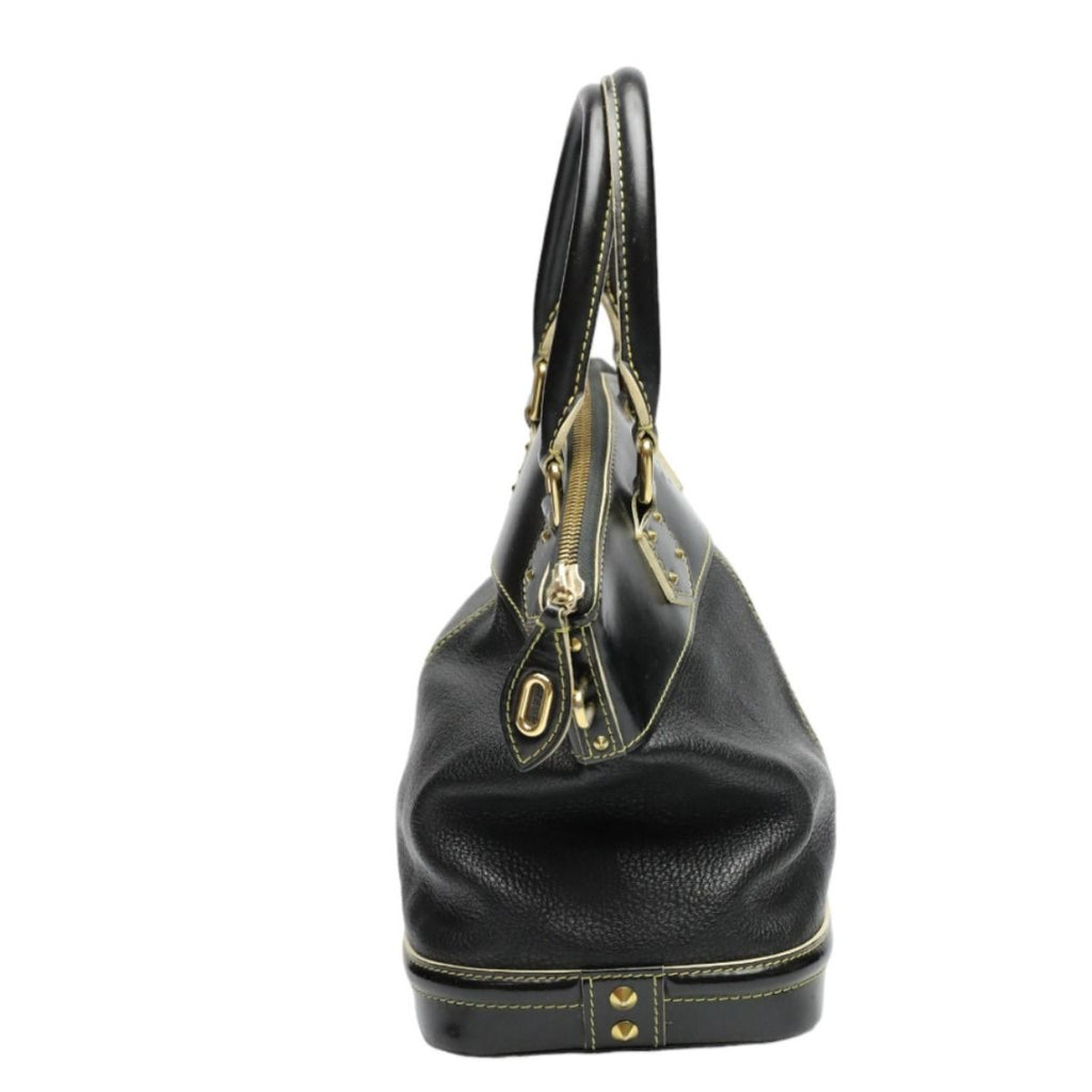 Louis Vuitton Suhali Handbag Lock It PM Noir Black — view 4