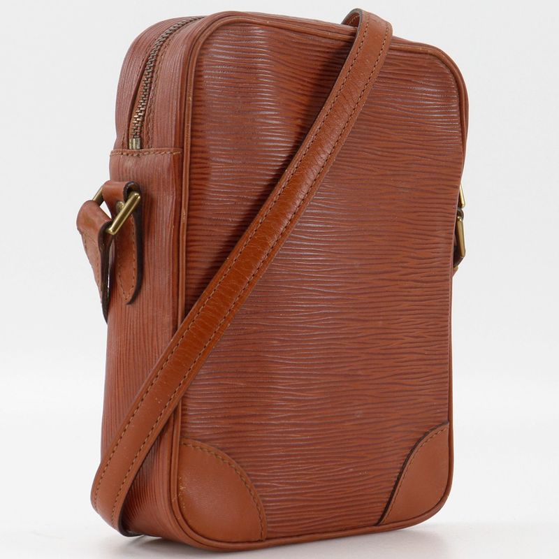 Louis Vuitton Danube Vintage Epi Leather Kenyan Brown Mi871 Shoulder Bag — view 3