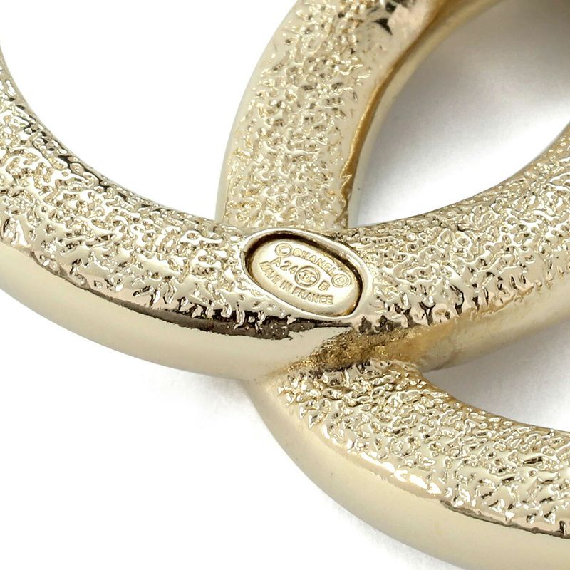 Chanel Logo Earrings — view 6