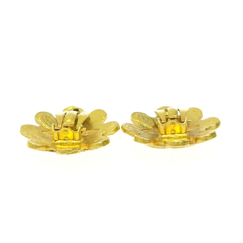 Chanel GP 94 P Coco Mark Earrings Gold — view 6