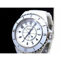 Chanel White Ceramic Watch Quartz