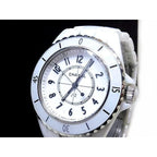 Chanel White Ceramic Watch Quartz
