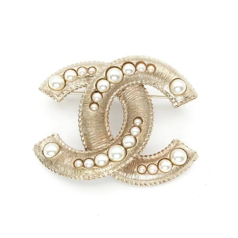 Chanel Brooch Corsage Gold