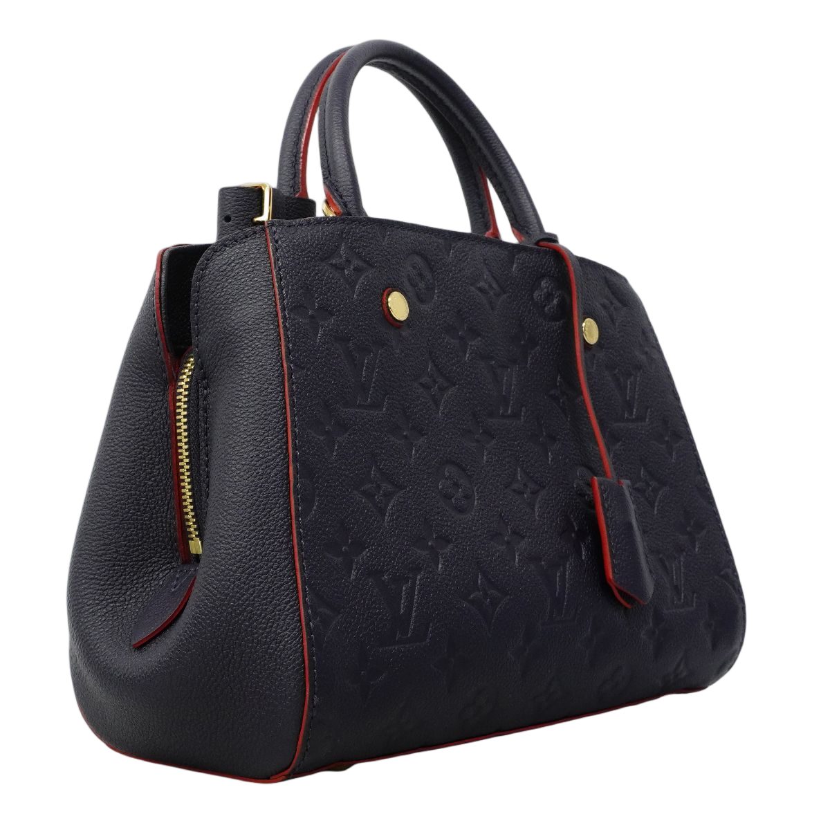 Louis Vuitton Handbag Monogram Empreinte Montaigne BB Marine 2-Way — view 2