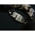 Gucci Interlocking Ring Silver Green