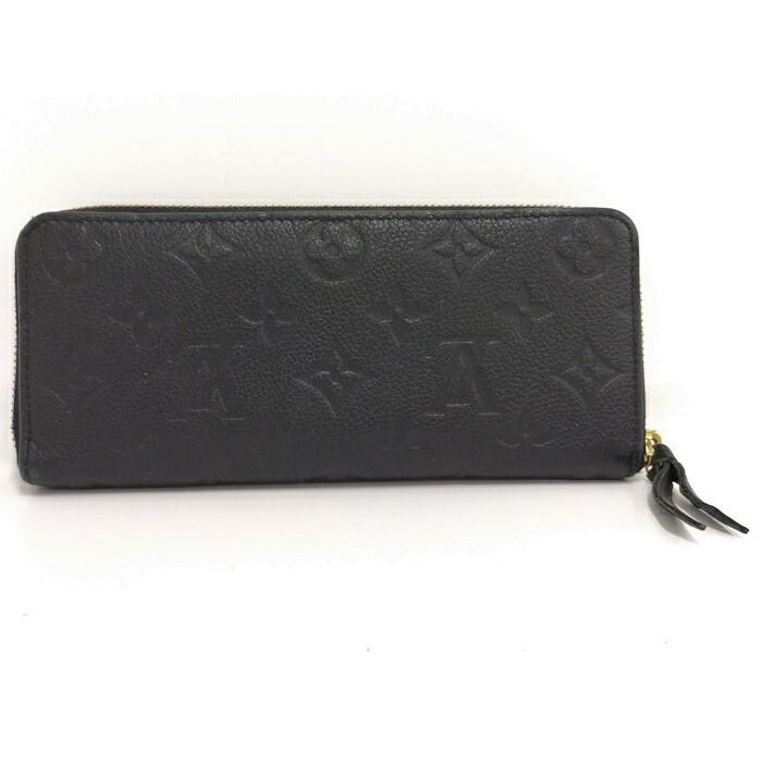 Louis Vuitton Round Zipper Long Wallet Portefeuille Cles Mans Monogram Empreinte — view 3