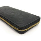 Louis Vuitton Round Zipper Long Wallet Portefeuille Cles Mans Monogram Empreinte — view 4