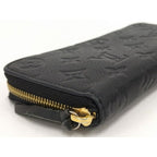 Louis Vuitton Round Zipper Long Wallet Portefeuille Cles Mans Monogram Empreinte — view 5