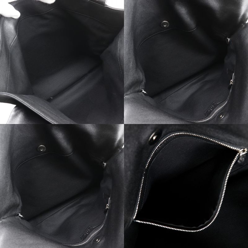 Gucci GG Blondi Calf Black Tote Bag — view 9