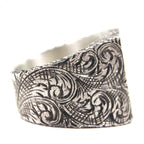 Gucci Arabesque Alphabet Letter Ring Silver XL Weight — view 6