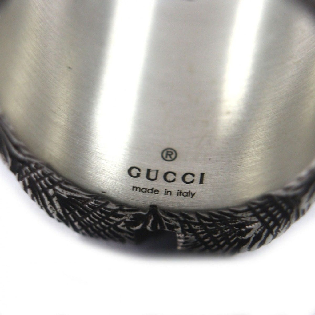 Gucci Arabesque Alphabet Letter Ring Silver XL Weight — view 7