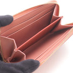 Fendi Round Wallet FF Diamond Zip Around Mini 8 M0313 Aycaf 1 twi Pink — view 3