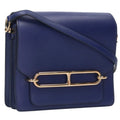 Hermes Lauris Leather Shoulder Bag