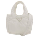 Prada Logo 2-Way Handbag Nylon