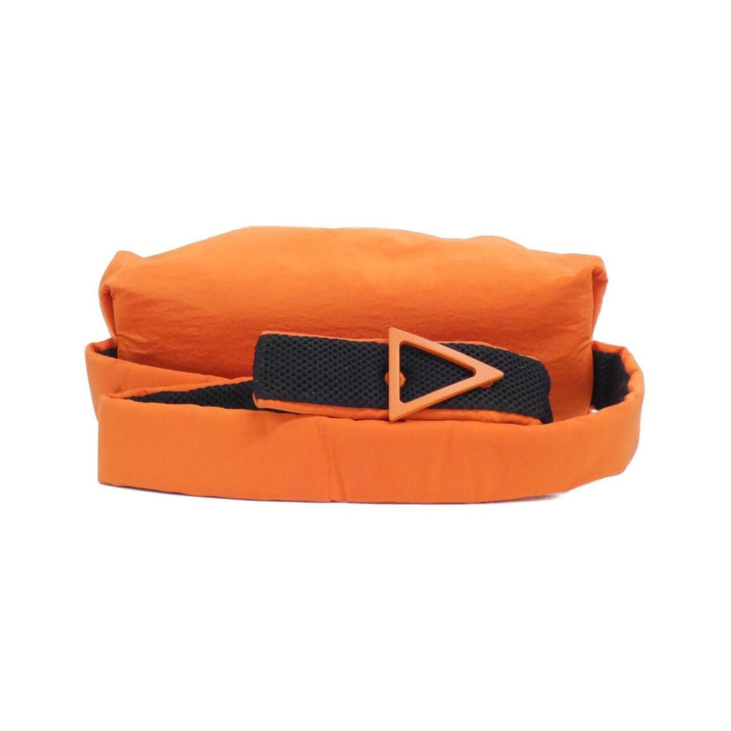 Bottega Veneta Shoulder Bag Nylon Silver Orange — view 2