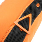 Bottega Veneta Shoulder Bag Nylon Silver Orange — view 5