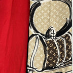 Louis Vuitton Scarf Bandeau Trunk Beige — view 3
