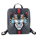 Gucci GG Supreme Angry Cat Leather Backpack