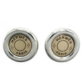 Hermes Earrings Clou de Selle 18K Gold X
