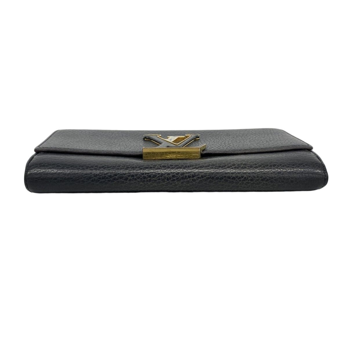 Louis Vuitton Wallet Taurillon Portefeuille Capucines Noir — view 2