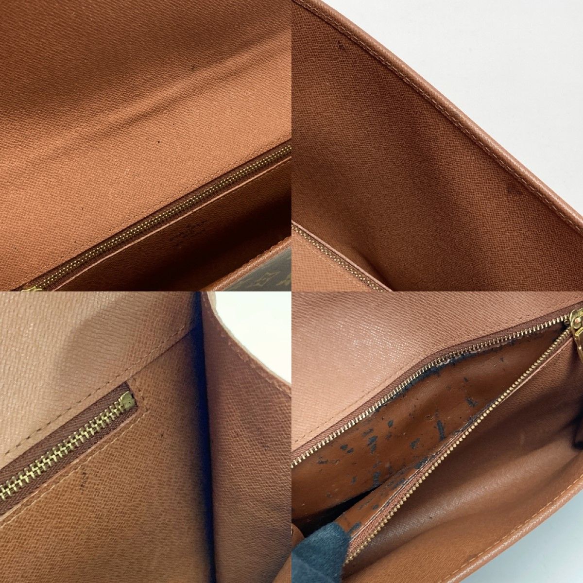 Louis Vuitton Monogram Bordeaux 2-Way Shoulder Bag Clutch — view 5