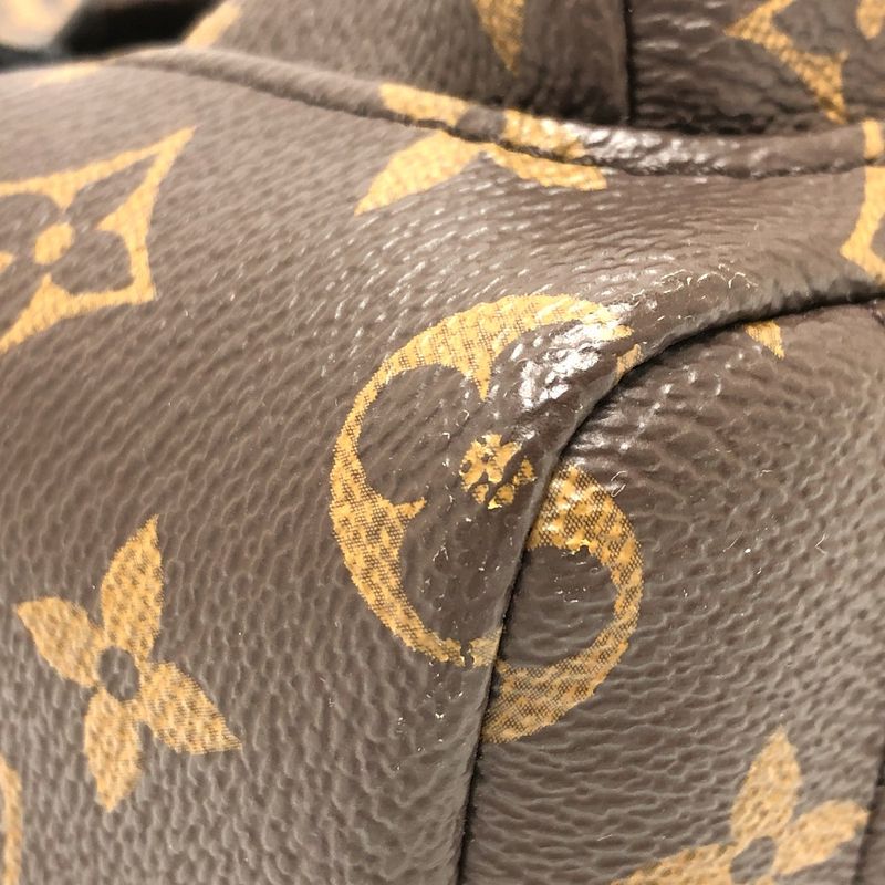 Louis Vuitton Backpack Palm Springs Mini Monogram Canvas Brown — view 6