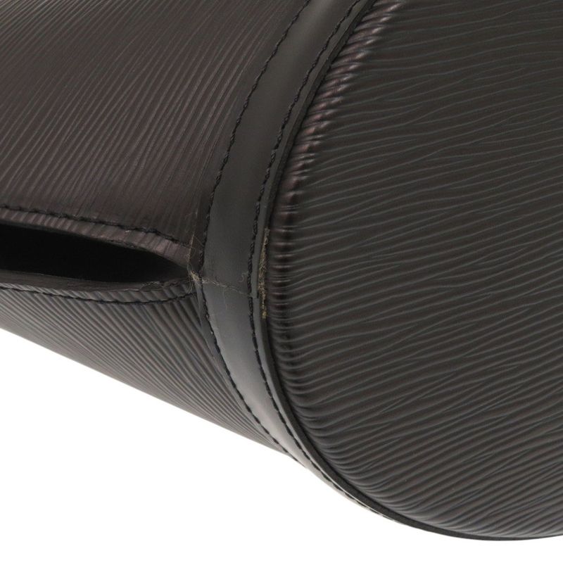 Louis Vuitton Saint Jacques Shopping Epi Leather Black Shoulder Bag — view 5