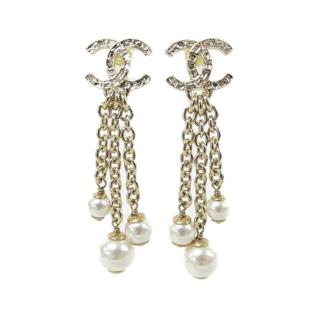 Chanel Earrings White