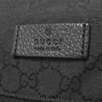Gucci Shoulder Bag Nylon Black — view 4