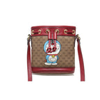 Gucci Micro GG Doraemon Collaboration Leather Shoulder