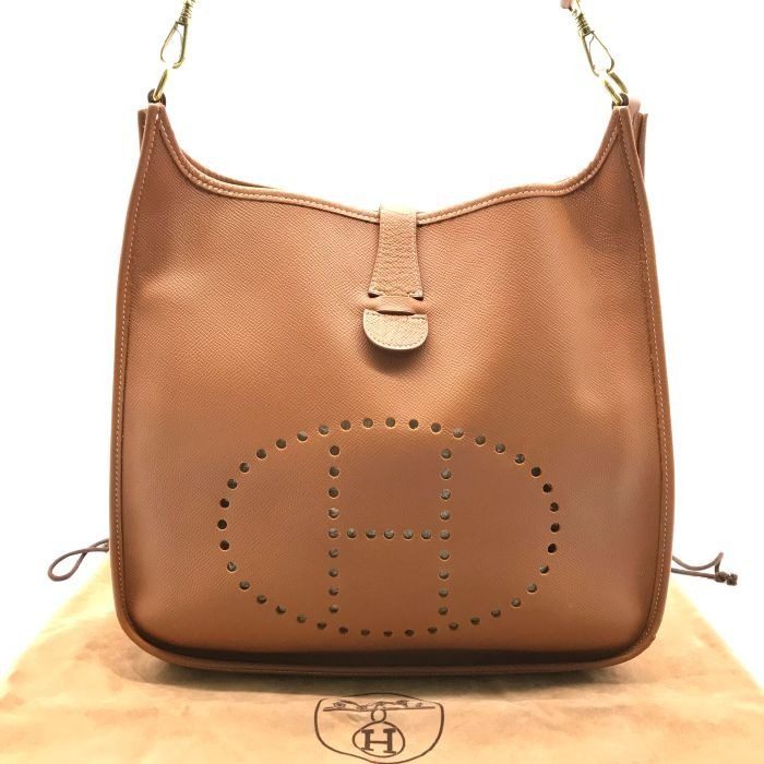 Hermes Evelyne I Gold Shoulder Bag Crossbody Brow
