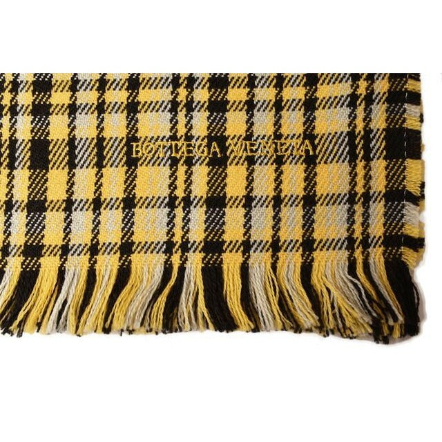 Bottega Veneta Scarf Winter Shawl 100% Wool Fringe — view 3
