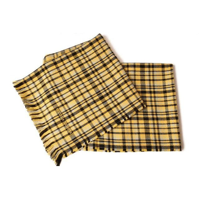 Bottega Veneta Scarf Winter Shawl 100% Wool Fringe — view 4