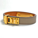 Hermes As de Coeur Bracelet Etoupe Gold Hardware Voswift — view 4