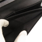 Prada Leather Gray Bifold Long Wallet 1332 — view 6