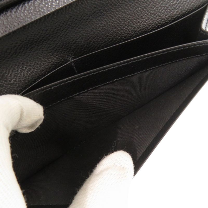 Prada Leather Gray Bifold Long Wallet 1332 — view 6