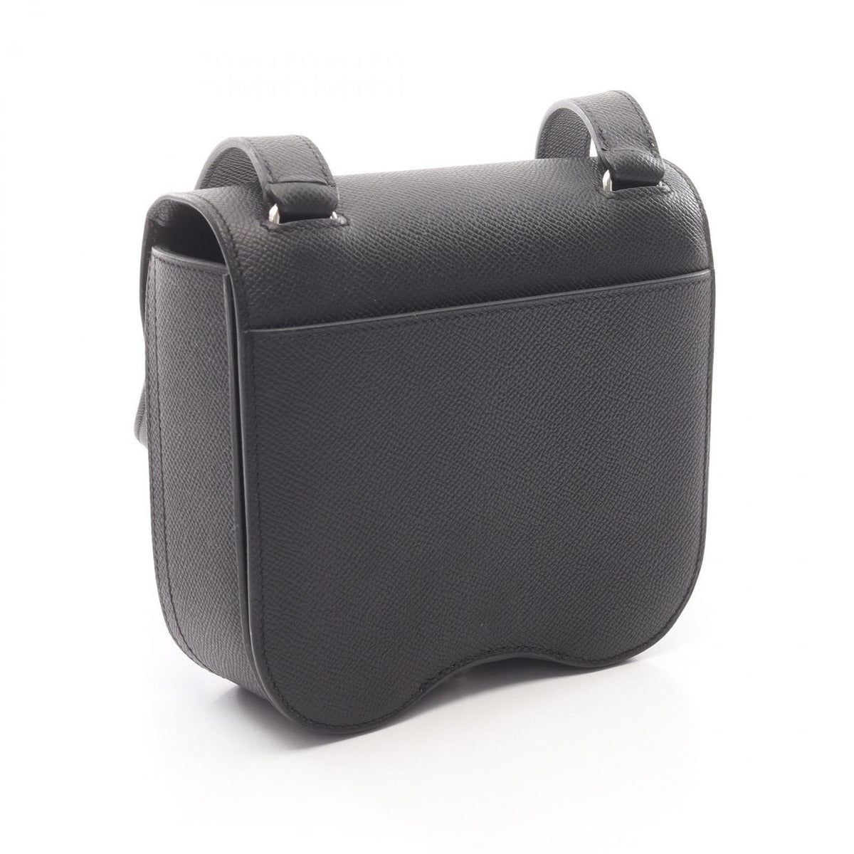 Hermes Shoulder Bag Della Cavalleria Mini Black Leather Cavalleri — view 2