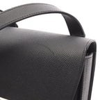 Hermes Shoulder Bag Della Cavalleria Mini Black Leather Cavalleri — view 9