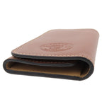 Loewe Parmasix Key Holder Key Case Brown Leather — view 3