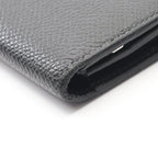 Hermes Bifold Wallet Bearn Souffle Black Leather — view 8