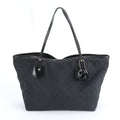 Gucci GG Canvas Leather Tote