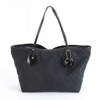 Gucci GG Canvas Leather Tote
