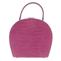 Celine Shape Pressed Leather Pink Handbag